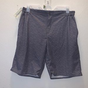 NWT Young USA High Surf grey swim trunks